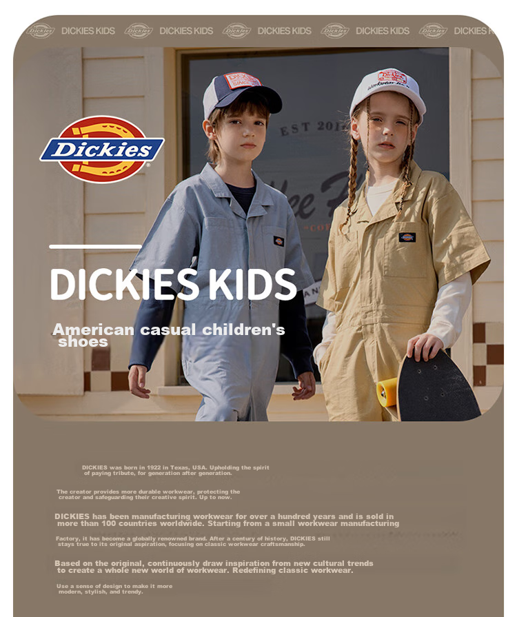 Dickies Children's Canvas Shoes, New Spring And Summer Style for Girls, Casual Shoes with Fleece Lining, Comfortable Training Shoes for Older Kids, Lightweight Versatile White Sneakers for Students 1