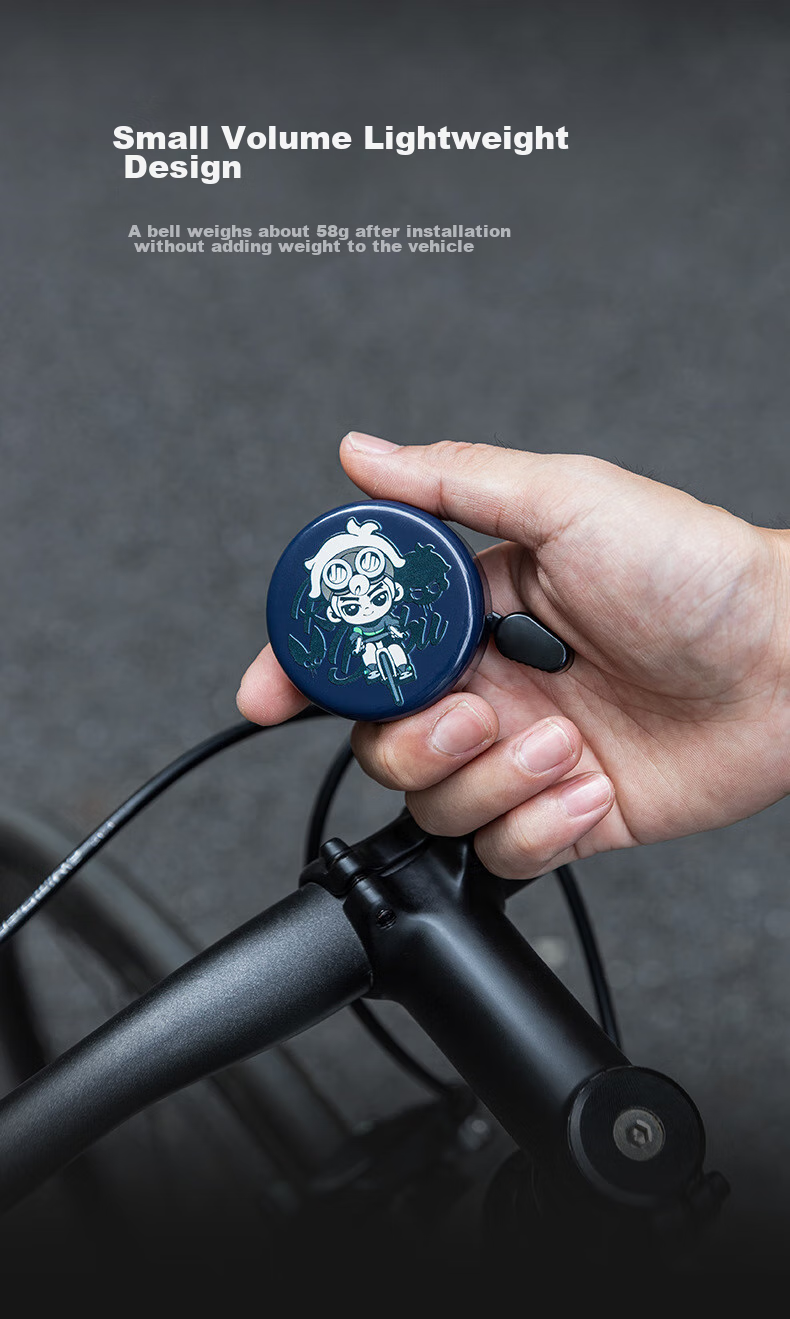 ROCKBROS Bicycle Bell Mountain Road Bike Folding Bike Horn Children's Balance Scooter Cycling Accessories Luoluola 4