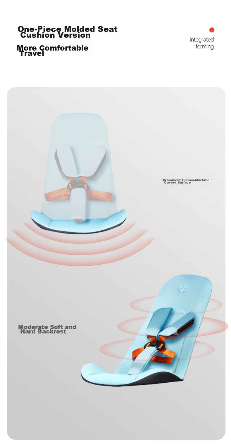 Gb Lightweight Foldable Baby Stroller with Shock Absorption, Airplane-Friendly, Perfect for Outings with Your Baby - Chanyi D2003 in Qianshi Blue 7