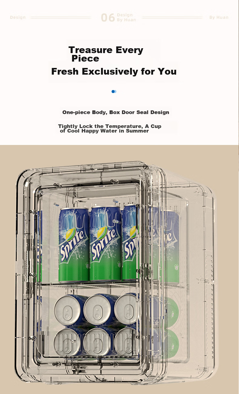 MeiLing Car Refrigerator, 10L Mini Fridge, Office Cooler, Home Dorm Insulated Box, Cooling And Heating Box [2026 New Model] 13