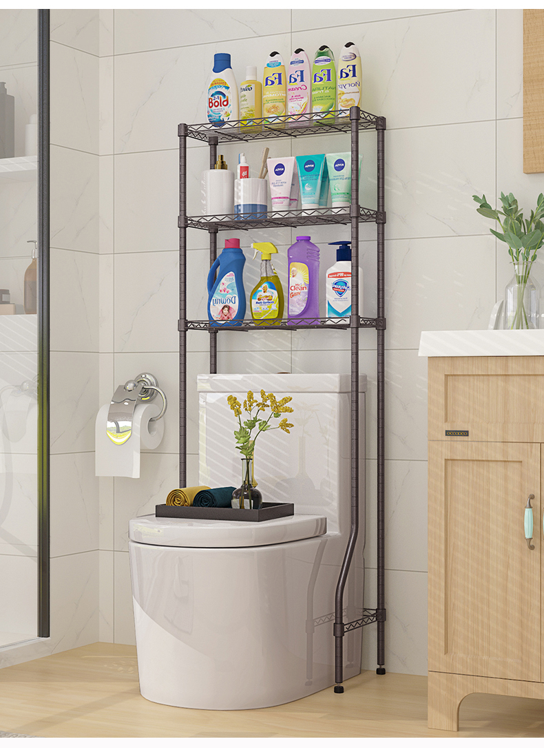 Chuanjing Washing Machine Storage Rack, Balcony Drum And Impeller Top-Loading Washer Shelf, Bathroom Storage Rack 17