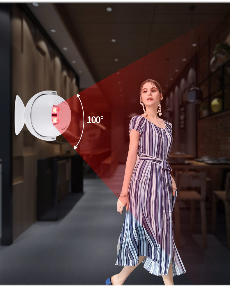 LFang SF23 Doorbell, Welcome to Visit, Entrance Shop Greeting Device, Voice Customized Reminder, Infrared Anti-Theft Alarm 20