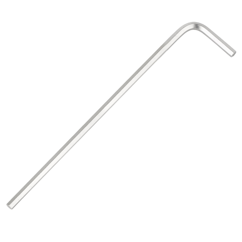 RUBICON RCK-025L Flat Head Hex Wrench Screwdriver Extended Hex Key L-Shaped Screwdriver 2.5mm