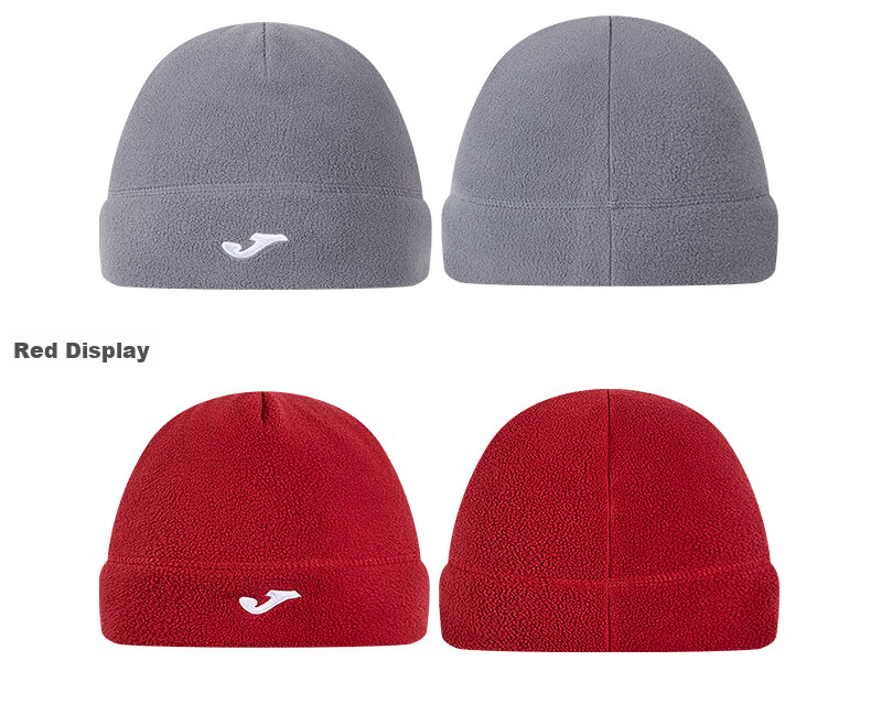 JOMA Fleece Hat for Men And Women, Autumn And Winter Knitted Cold-Proof Hiking Skiing Running Cycling Sports Cap, Black, Children's Style 14