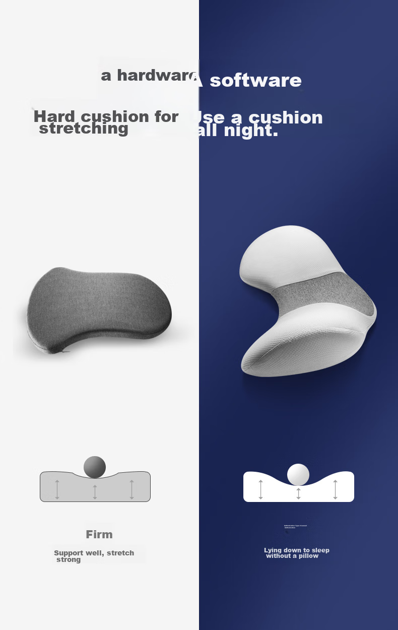 JAGO Lumbar Support Pillow, Back Cushion for Bed, Lumbar Disc Pad, Lumbar Muscle Strain Sleeping Pad, Pregnancy Back Support Cushion, Waist Pillow 5