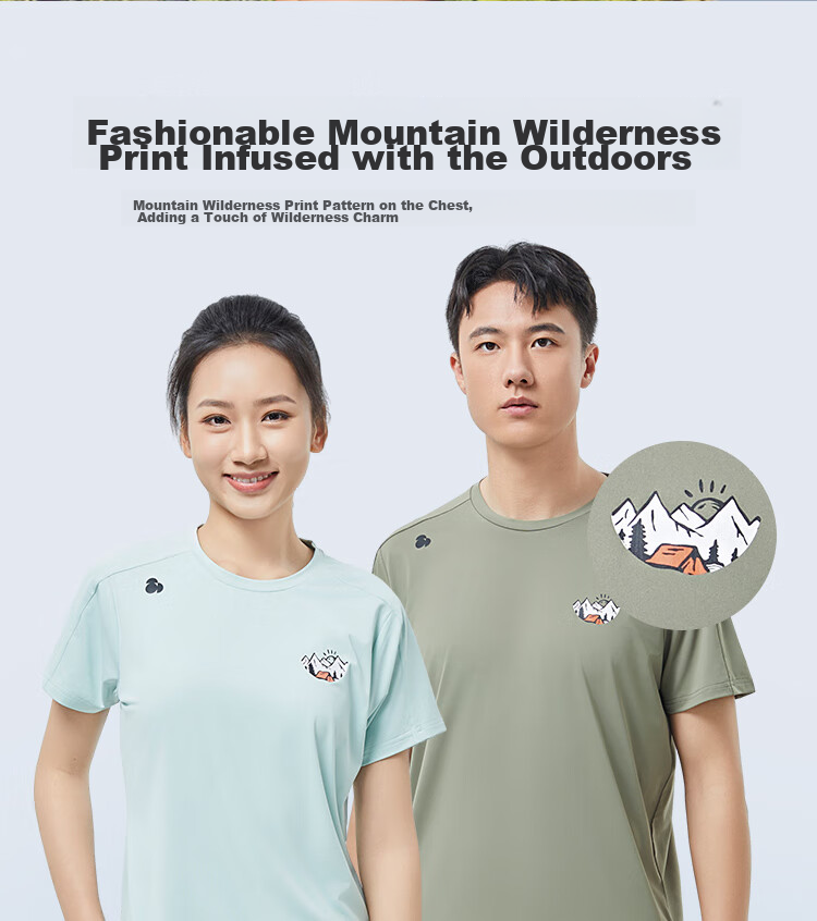 SCALER Ice Rainbow Quick-Dry T-Shirt for Men And Women, Spring/summer New Arrival, Sports Running Breathable Round Neck Outdoor Short Sleeve F4115567 10