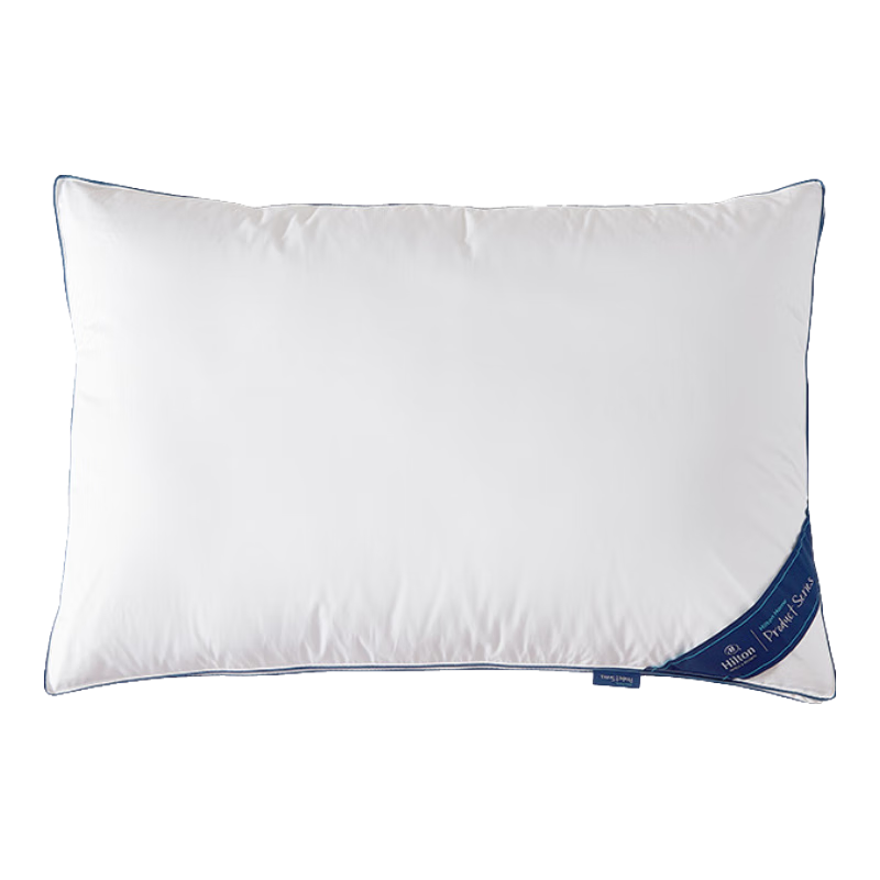Canasin Hilton Hotel down Pillow, 95% Hungarian White Goose Down Pillow Core, Single Pack, 74*48cm High Pillow