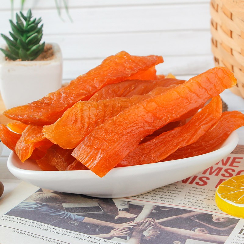 鲜记 倒蒸红薯500g 农家原味番薯条 休闲零食 黄金地瓜干 红薯干