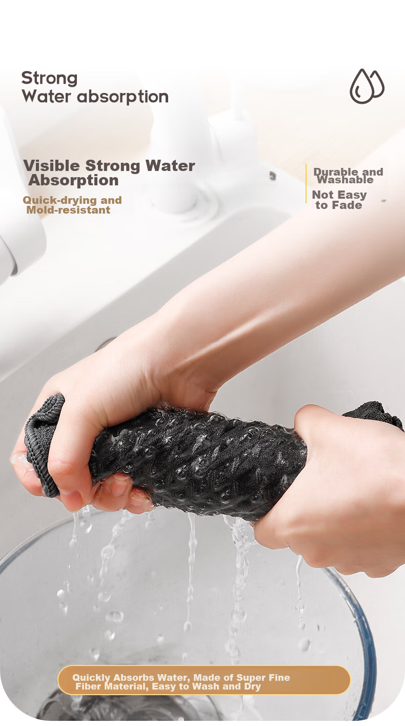 Rother Floor Cleaning Cloth 24*40cm*3 Pieces, Lint-Free Floor Towel, Flat Mop Replacement 13