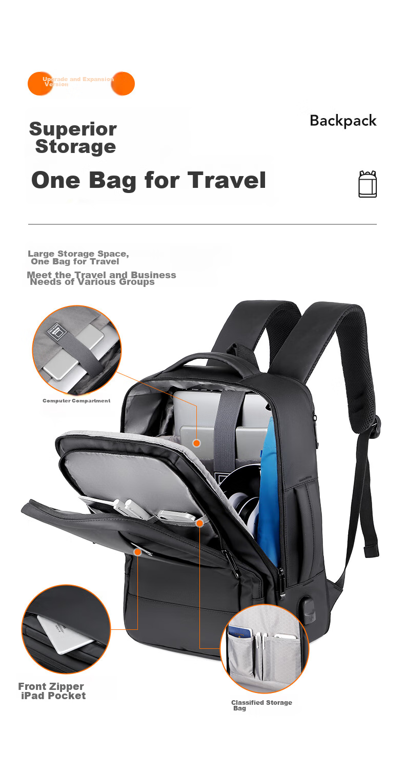 Diigongfang Laptop Backpack Compatible with Lenovo Legion Y7000p Gaming Laptops, Apple Pro 16, ASUS, Dell, HP, Shadow Elf 15.6-Inch Notebook Backpack 4