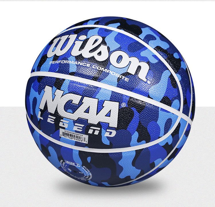 Wilson NCAA Series Camouflage Pattern Campus Indoor And Outdoor Size 7 Basketball Training Wear-Resistant WTB0929ROIB07CN 8