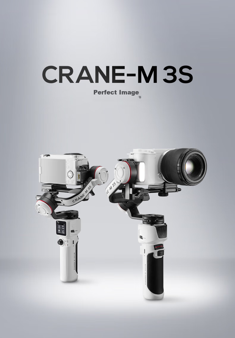 Zhiyun CRANE M3S Cloud Crane Gimbal Stabilizer, Handheld Camera Stabilizer for DSLR And Mirrorless Cameras, Lightweight Commercial Photography Stabilizer, Standard Versio 2