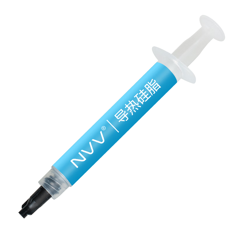 NVV Thermal Paste for CPU Cooling, Heat Conductive Silicone Gel for Phone Repair, Graphics Card And Laptop Cooling Paste, 2g Package with Thermal Conductivity of 16.8 (W/m·K)