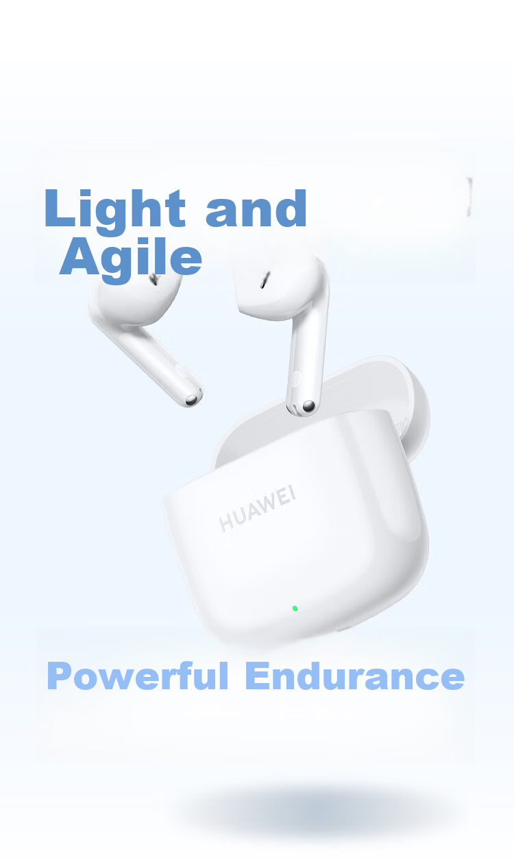 HUAWEI FreeBuds SE 2 Long-Lasting Bluetooth Earphones, 40-Hour Battery Life, Fast Charging, Bluetooth 5.3 Compatible with Apple/Android Phones, Blue 6