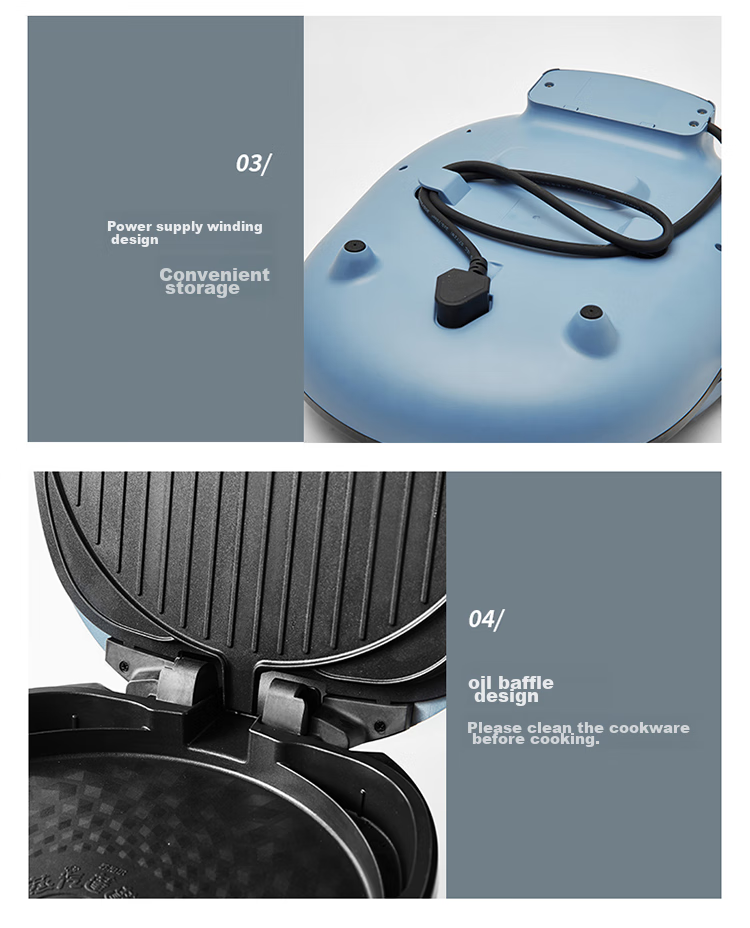 SUPOR Electric Griddle, Removable Upper And Lower Plates for Cleaning, Household Double-Sided Heating Sandwich Maker, Breakfast Machine, Multifunctional Steam Frying And Baking Machine, Electric Pancake Maker, Touch Control Smart JD30RQ859 16