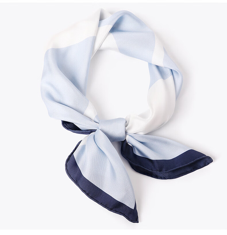 Zhijinlou Silk Scarf for Women, 100% Mulberry Silk Square Scarf, Versatile Silk Decorative Wrap, Birthday Gift 14