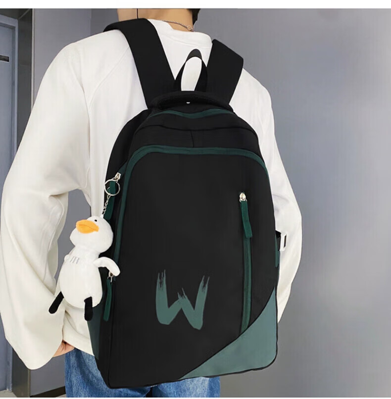 Huili Backpack for Middle School Boys, Stylish Large Capacity High School Student Primary School Elementary School Double Shoulder Bag for Girls And Boys 11