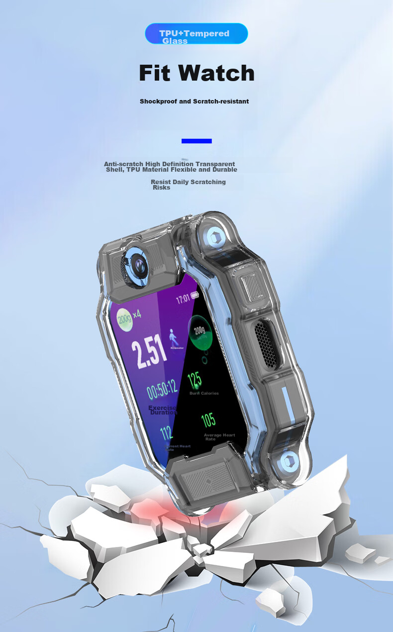 KMaxAI Tempered Glass Screen Protector for Xiaotianc Z9, Specially Designed for Children, Shatterproof, Anti-Drop, Blue Light Blocking, High Definition And Transparency, Nano Waterproof, Screen Protective Film 4