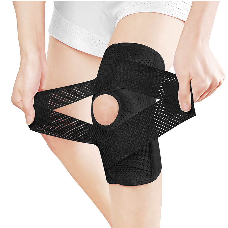 NAILEKESI N Sports Knee Brace for Meniscus Injury, Running Knee Support for Men And Women, Specialized Knee Joint Protection Brace for Knee Effusio