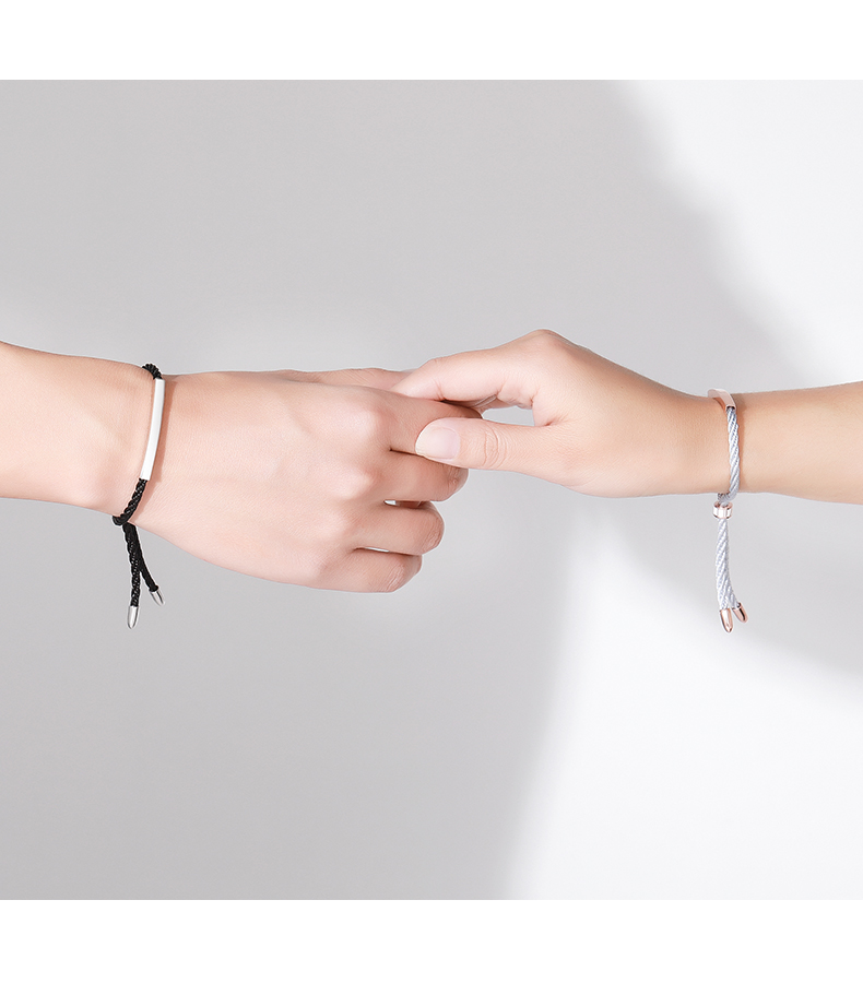 学生异地恋纪念生日跨新年元旦情人节礼物坠入爱河情侣手链男女一对