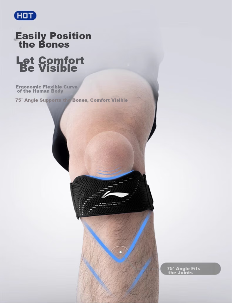 Li-Ning Patellar Strap Knee Brace for Sports, Arthritis, Meniscus Injury, Running, Hiking, Badminton, Unisex Knee Support And Stabilizer 5
