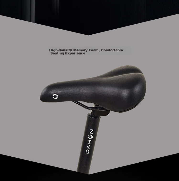 DAHON K-ONE Folding Bicycle, 20-Inch, 9-Speed, Ultra-Light Aluminum Alloy, Disc Brake, Sports Bike FKA091, Black 6