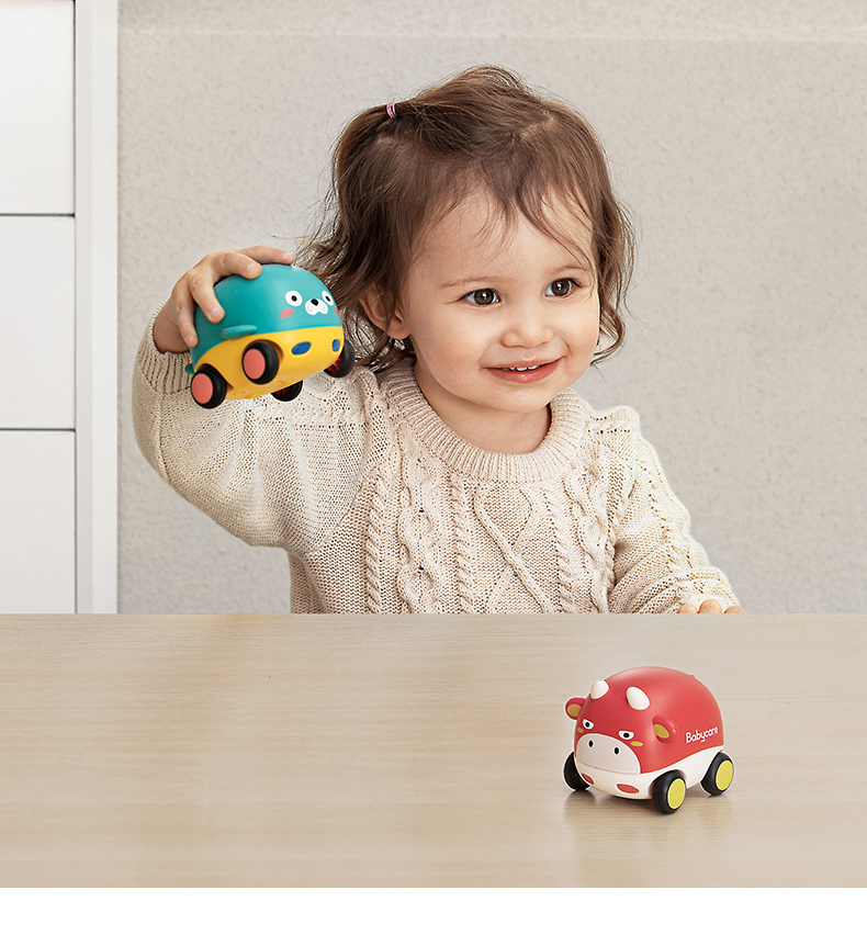 Babycare Children's Toy Car, Model Car with Inertia Power, Little Car, Weile Dinosaur 5