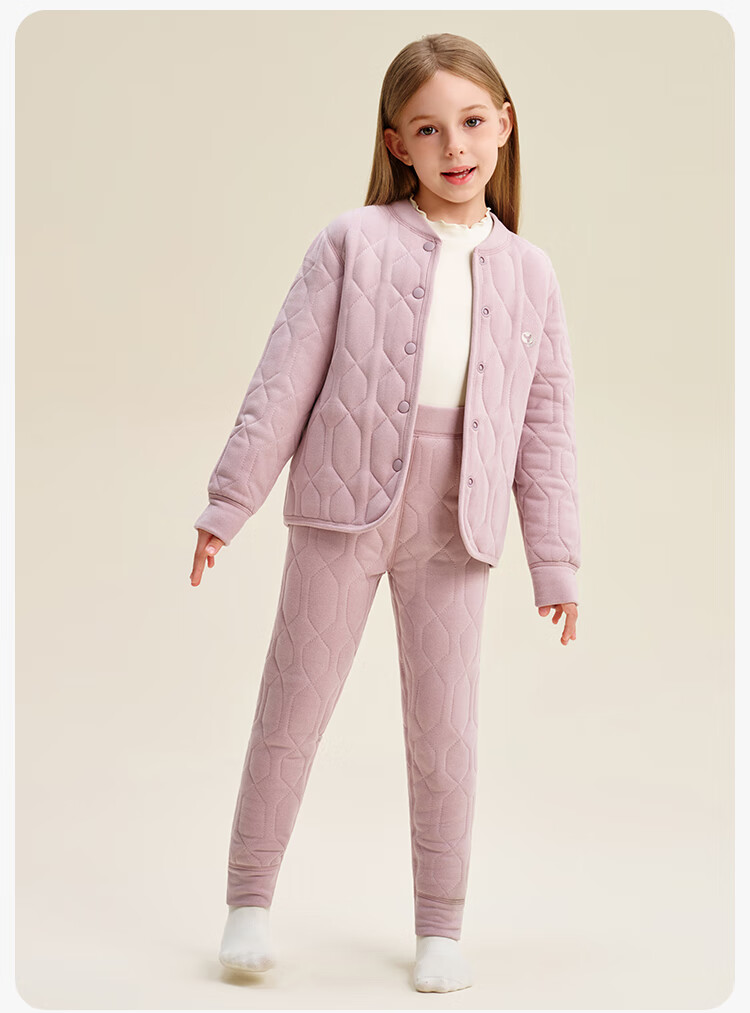 YEEHOO Three-Layer School Uniform Essential Kids Thermal Underwear Anti-Static Boys and Girls Set 12