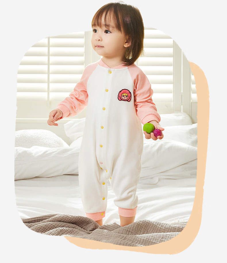 Ibaby ×outlast Space Technology Constant Temperature Onesie, PaoPaoMaTe 2 Pieces Rabbit Drum Hand 100 18