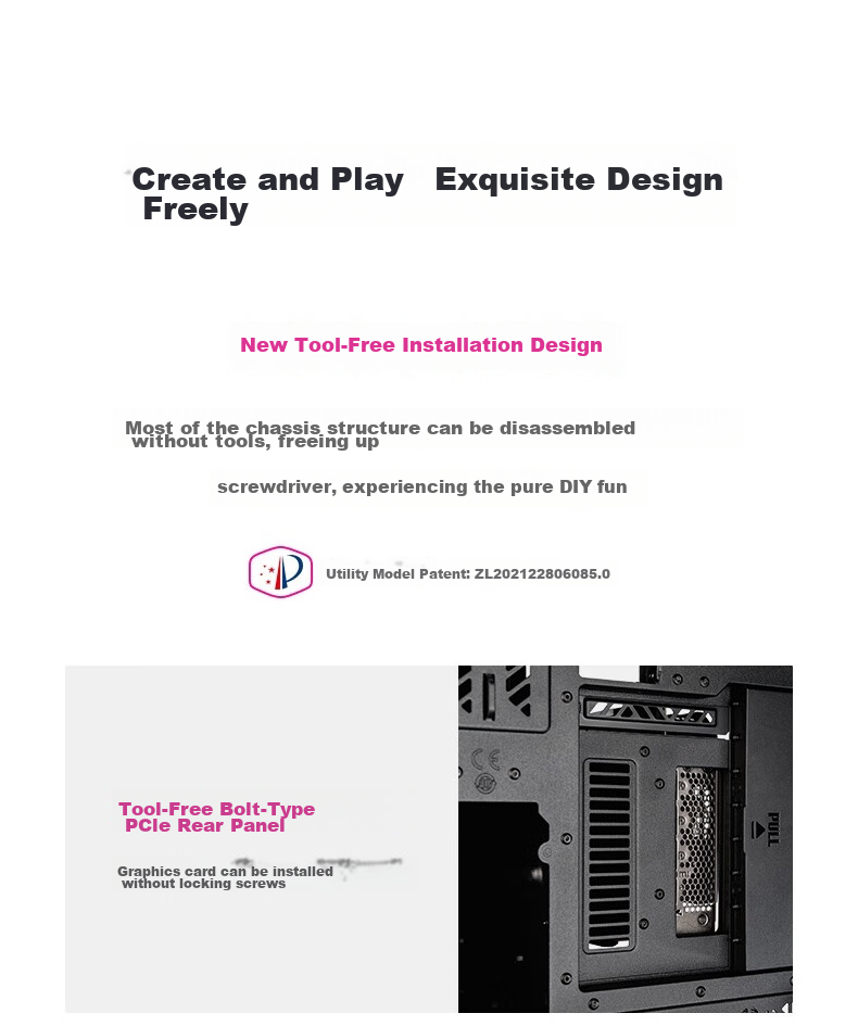 CoolerMaster HAF700EVO EATX Full Tower Computer Case, Supports 480mm Radiator Cooling/LCD Display/18x Fan Positions/Tool-Free Assembly/4090 5