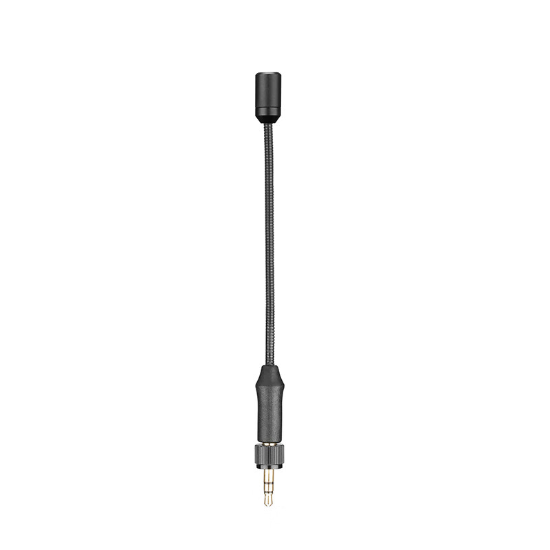 BOYA Microphone UM2 Camera 3.5mm TRS Mini Gooseneck Microphone, Direct-Plug Microphone for Live Streaming, Product Promotion, Vlog, Short Video, Interview Recording, Small Microphone 2