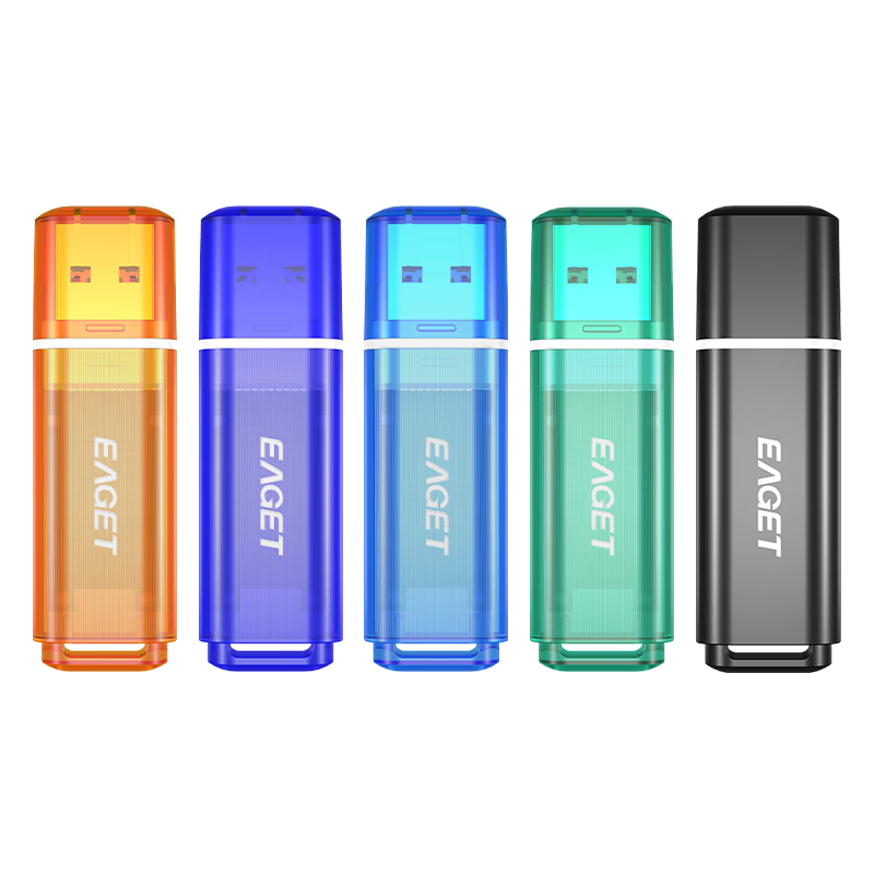 EAGET 4GB USB2.0 Flash Drive, Bidding And Tendering Mini USB Drive, Portable Mini USB Drive for Car Computer And Mobile Phone, Compatible with All Devices, 5 Pieces/box F8
