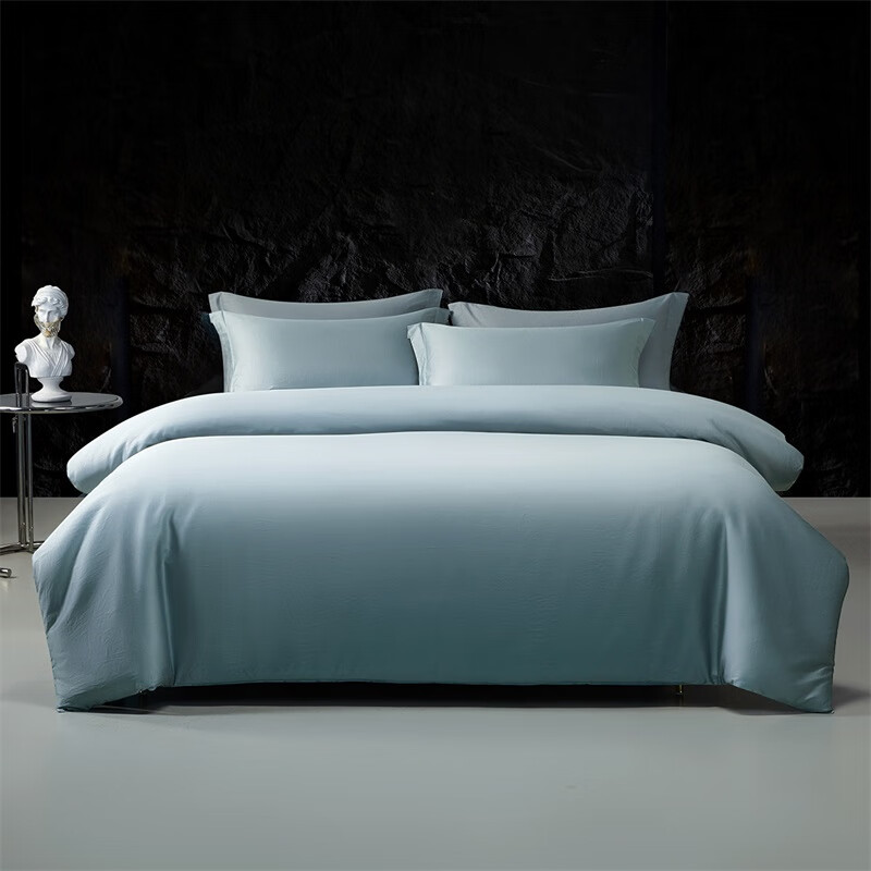 Shuixingjiafang Duvet Cover, Pure Cotton, 100-Count Long-Staple Cotton, Sateen Fabric, Class A Bedding Cover, Extra Large Double Size, 220x240cm