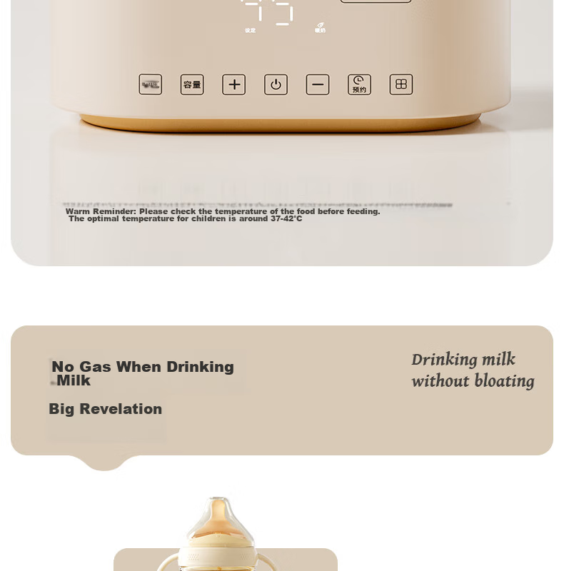 YEEHOO Newborn Anti-Colic Noble Bottle, Baby PPSU Bottle 240ml, Y Size Nipple + Straw Nipple 18
