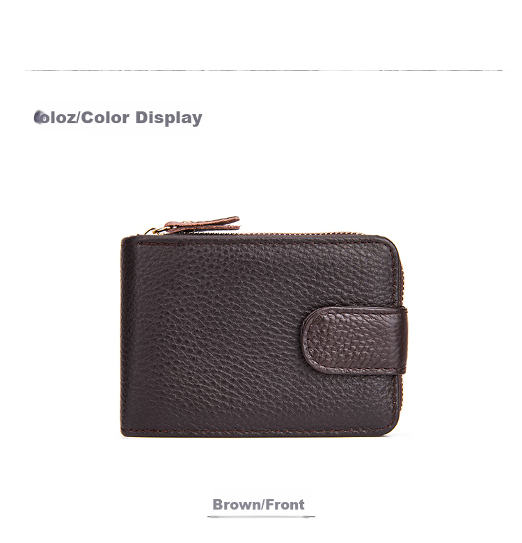 BOSTANTEN Top-Grain Leather Card Holder with Multiple Slots, Accordion Wallet for Men, Coin Purse, Birthday Gift for Husband, Boyfriend, Or Father 13