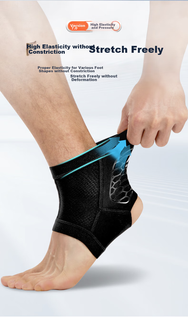 Li-Ning Ankle Brace, Sprain Protection Sleeve, Post-Injury Stabilization for Wrist And Ankle Joints, Basketball Sports Strain Support, Lightweight And Thi 10