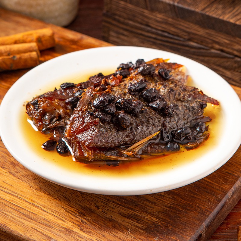 珠江桥牌原味豆豉鱼罐头150g中粮出品 即食下饭酒菜预制菜  中华老字号