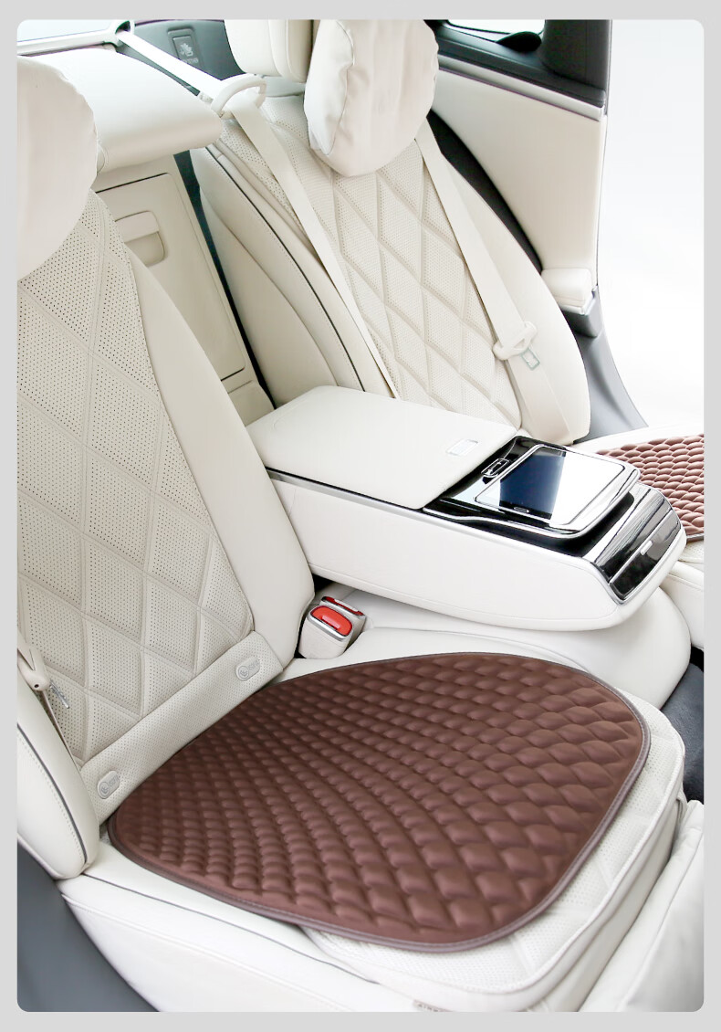 BIMLL Summer Seat Cushion, Honeycomb Gel Ice Pad, Chair Mat, Office Long-Sitting Car Breathable Silicone Cooling Pad, Butt Pad 12