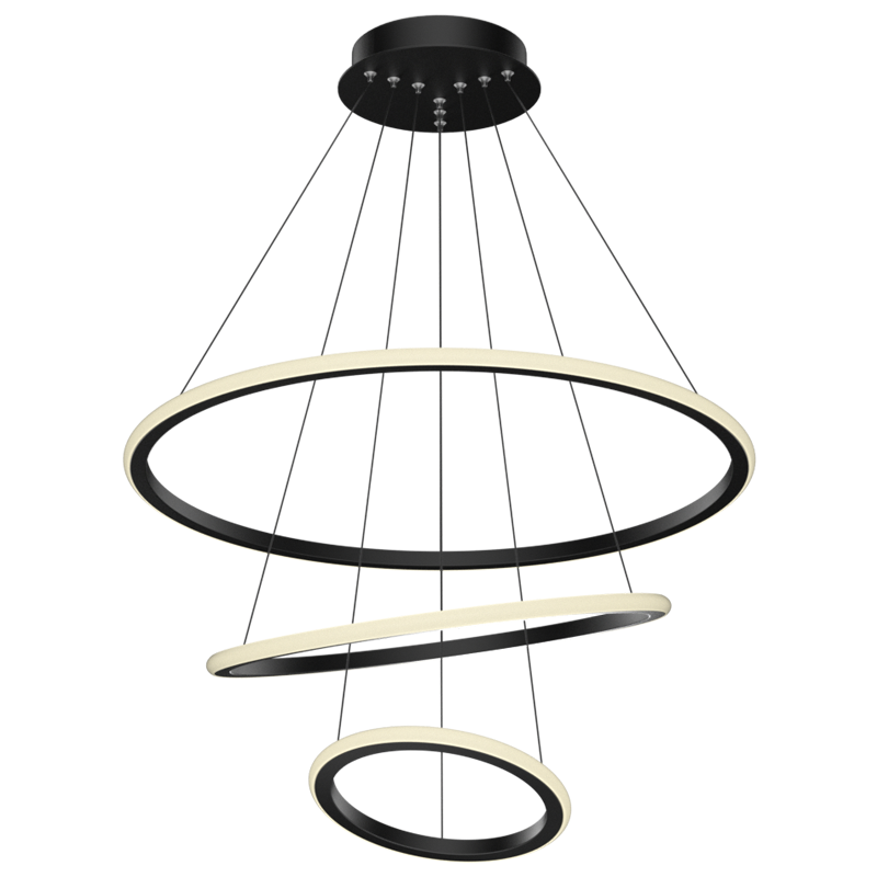 Foshanzhaoming Living Room LED Dining Room Pendant Light, Nordic Light Luxury Creative Dining Table Lamp, Adjustable Hanging Wire, 45W
