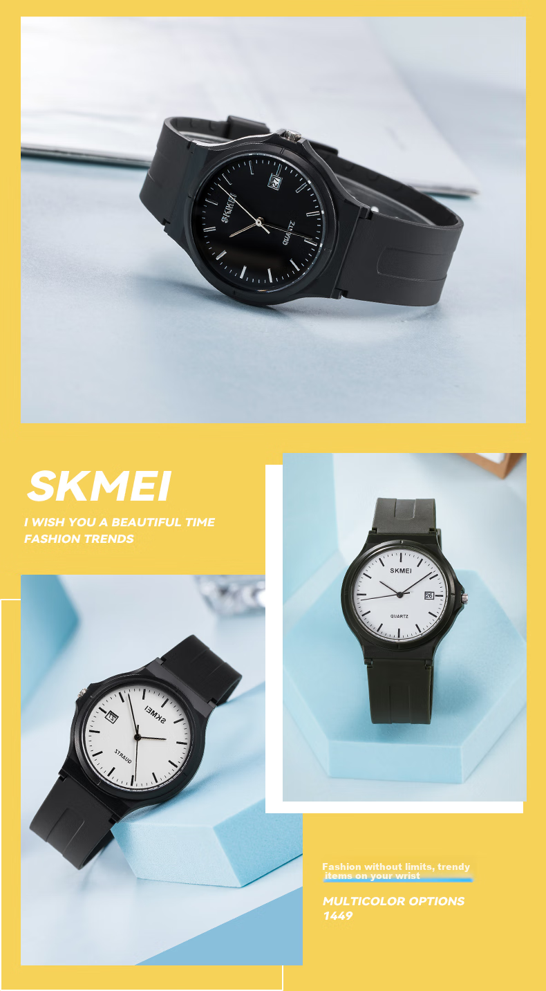 Skmei Student Elementary, Middle And High School Youth Pointer Civil Service Exam Special Watch Silent Waterproof Quartz 1449 10