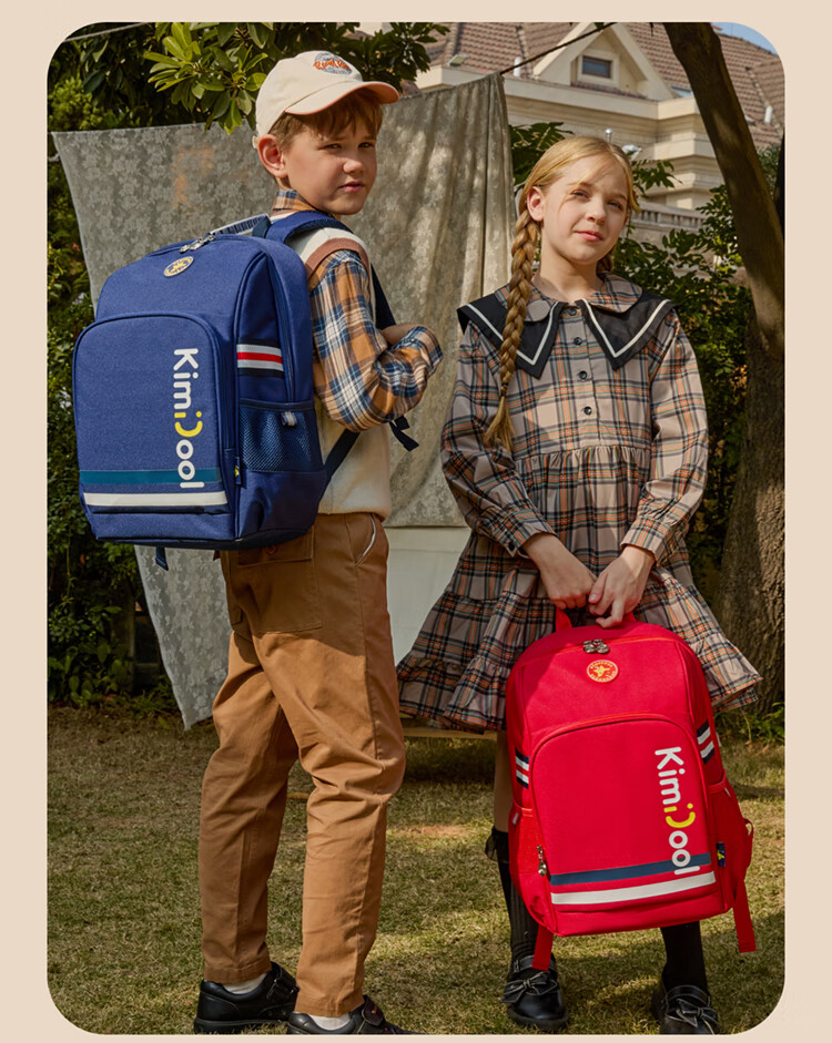 KVG Schoolbag for Primary School Students, Children's Backpack with Spine Protection And Load Reduction, Suitable for Grades 1-4 Boys' Backpack 16