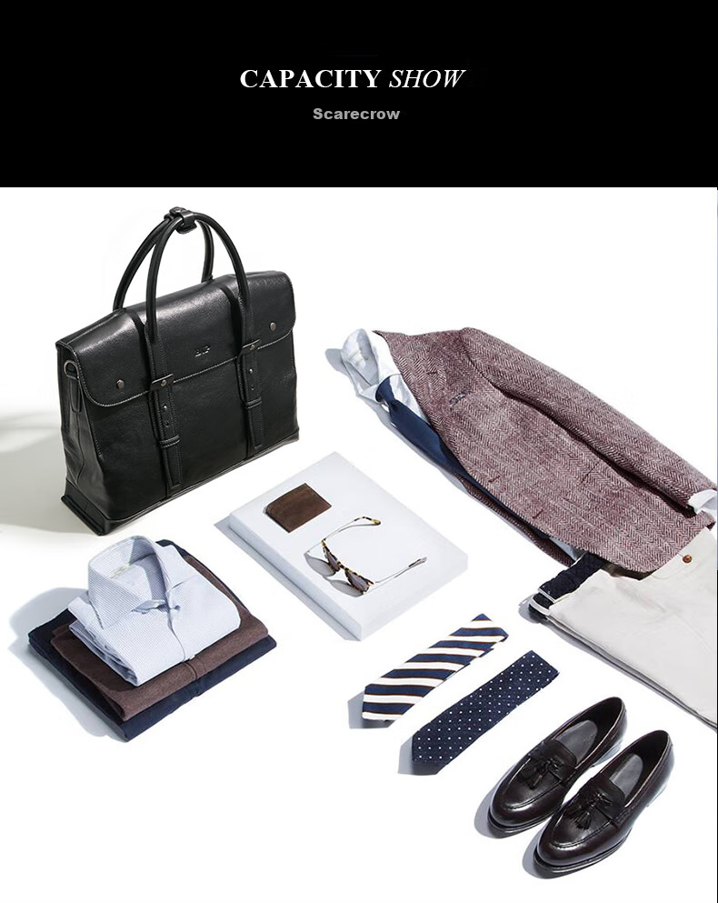 BVP Briefcase for Men, Business Top-Grain Leather Handbag, Crossbody Bag, Laptop Bag, Briefcase, Birthday Gift 25