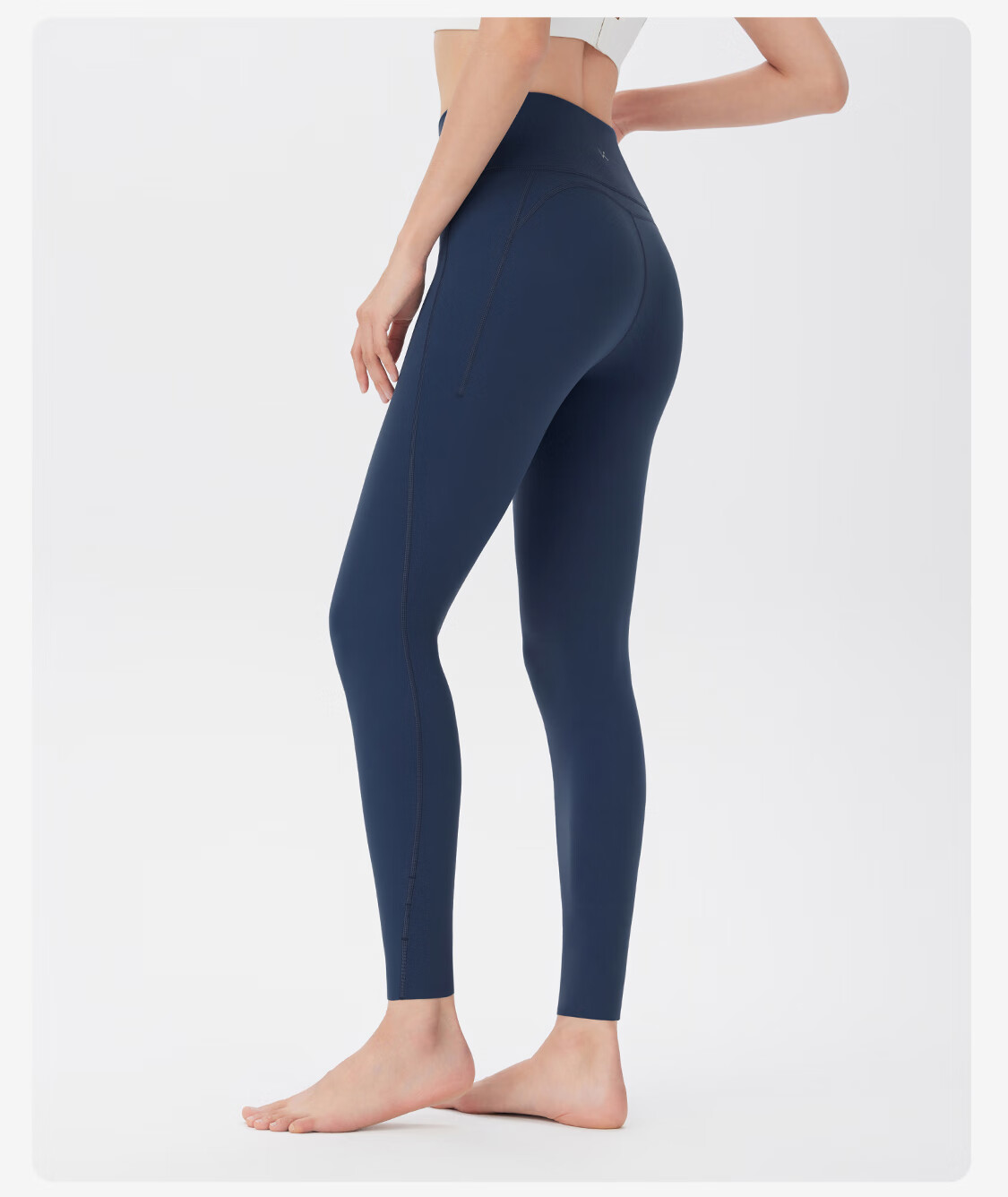 Keep Women's Yoga Pants High Waist Butt-Lifting Tight Pilates Dance Fitness Sports Pants Classic Black L 3