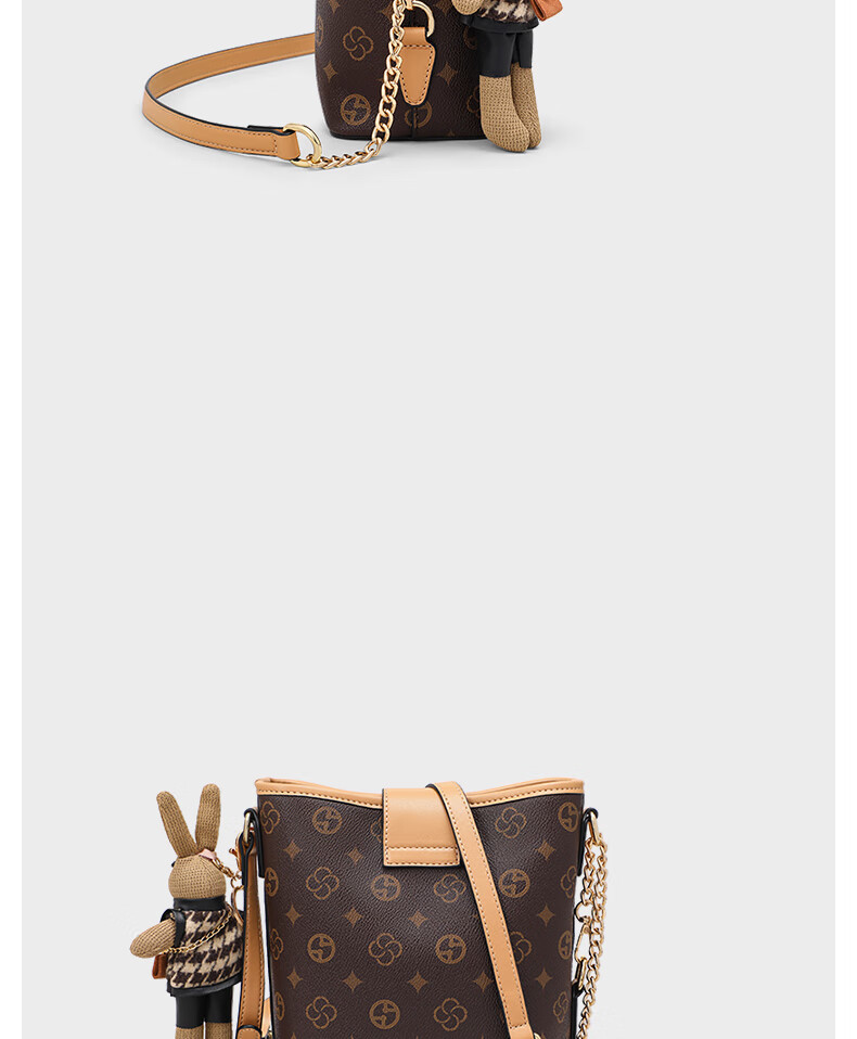 Aiqinghai Handbag, Women's Crossbody Bag, Shoulder Bucket Bag, Luxury Brand, Birthday And Mother's Day Gift, Practical Present for Mom 5