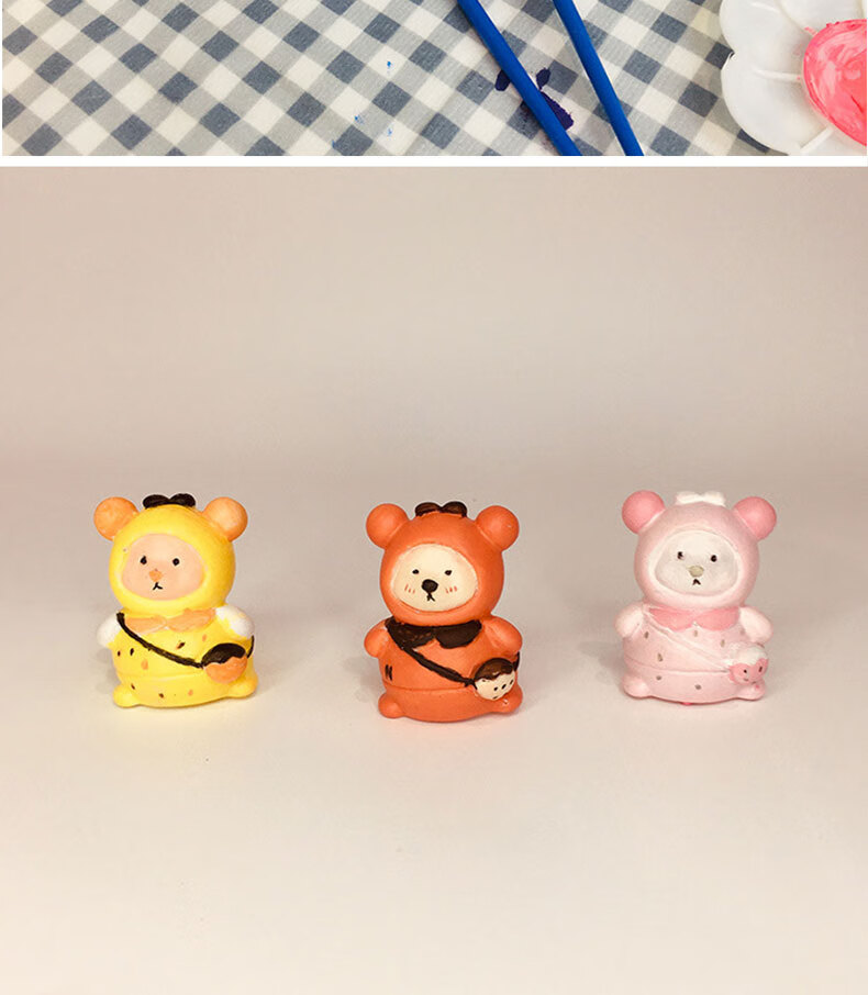 Diyu DIY Children's Hand Model, Plaster Self-Made Hand Mold, Cloning Powder Experimental Materials, Finger Souvenir Toy Set 7