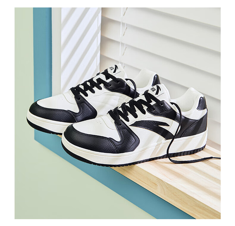 Anta Origin Year 2.0 | Men's Thick-Soled White Sneakers, Breathable Retro Casual Sports Shoes for Couples, Summer Height-Increasing Sneakers 5