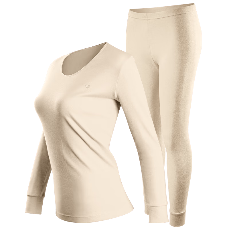 Hengyuanxiang [Hot Selling 50W Set] Thermal Underwear for Men And Women, Warm Cotton And Wool Sweater Set for Middle-Aged And Elderly, Autumn And Winter Cotton Undershirt And Pants