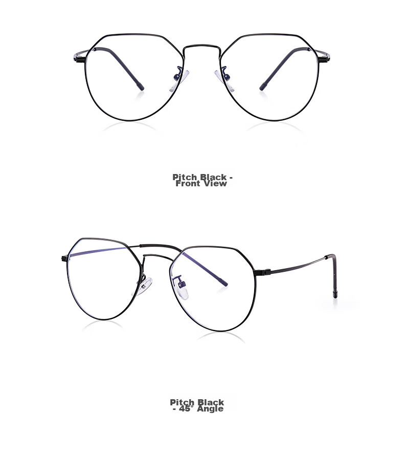 Mr. PuTian Anti-Blue Light Glasses Anti-Radiation Non-Prescription Glasses for Men And Women with Myopia Prescription Available, Phone And Computer Eye Protectio 15