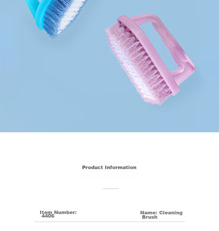 CHAHUA Brush, Shoe Brush, Laundry Brush, Bathroom Floor Brush, Soft Bristles, Pack of 2 2