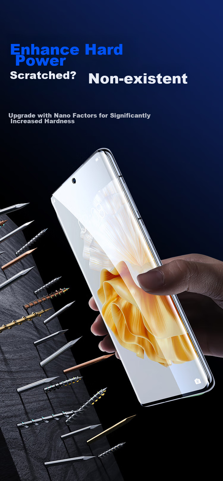 BIAZE [28° Privacy Protection 2 Pieces] Suitable for Huawei Pura80Pro+/+Ultra Hydrogel Soft Film, P70pro+/+ Ultra Phone Screen Protector, Anti-Peeping Non-Tempered JM968 4